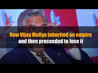 How Vijay Mallya inherited an empire and then proceeded to lose it