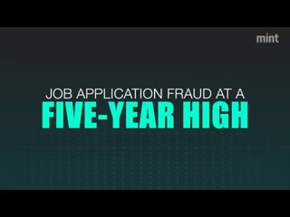 Job application fraud at a five-year high