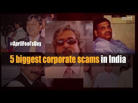 5 biggest corporate scams in India