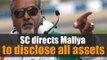 SC directs Vijay Mallya to disclose all assets as banks reject repayment offer