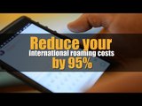 A mobile roaming app can reduce your international roaming costs by 95%