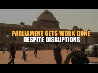 Parliament gets work done despite disruptions