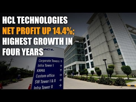 HCL Technologies net profit up 14.4%; highest growth in four years