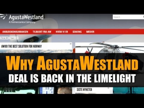 Why the AgustaWestland VVIP chopper deal is back in the limelight