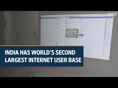 India has world's 2nd largest internet user base