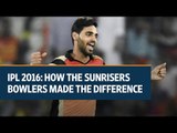 IPL 2016: How the Sunrisers Hyderabad bowlers made the difference