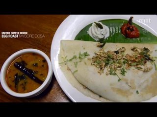 Mysore Dosa with Egg Roast Stuffing