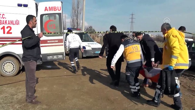 Kırıkkale'de yanmış kadın cesedi bulundu