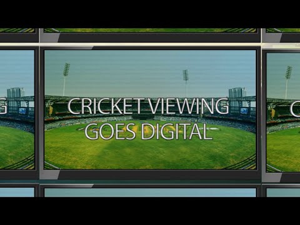 Cricket Viewing Goes Digital