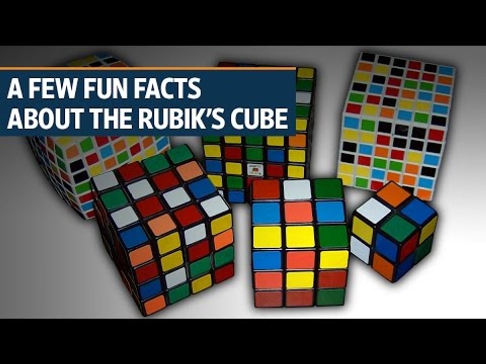 A few fun facts about the Rubik’s cube