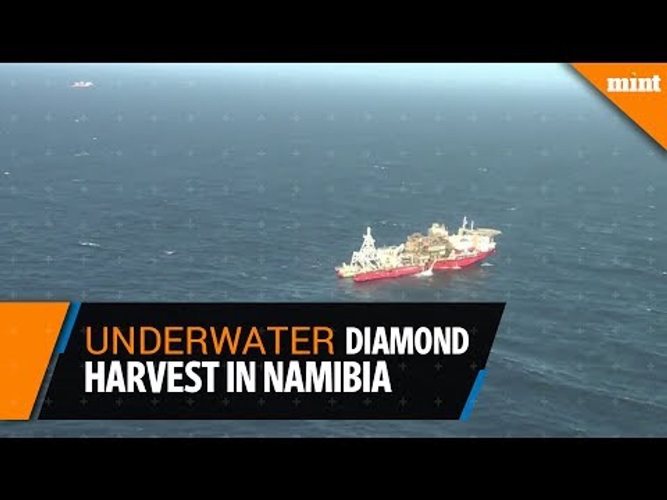 Off Namibia, an underwater diamond harvest