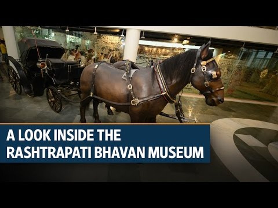 A look inside the Rashtrapati Bhavan Museum