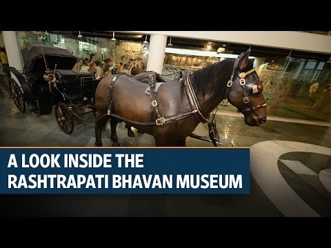 A look inside the Rashtrapati Bhavan Museum