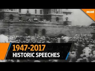 70 years of historic Independence Day speeches