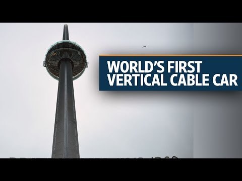 World’s first vertical cable car to open in Brighton