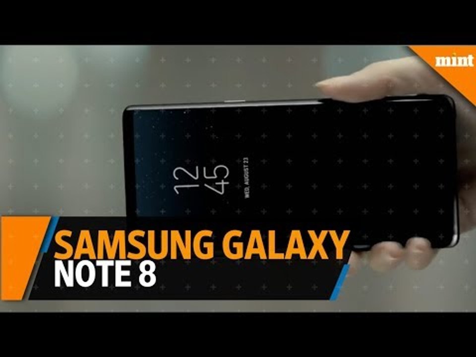 Samsung unveils Galaxy Note 8