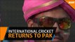 Pakistan hails return of international cricket