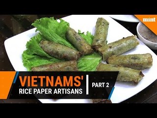 Vietnam's traditional rice paper roll artisans | Part 2