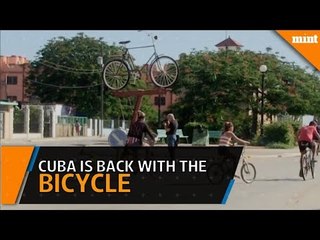 The bicycle is making a comeback in Cuba