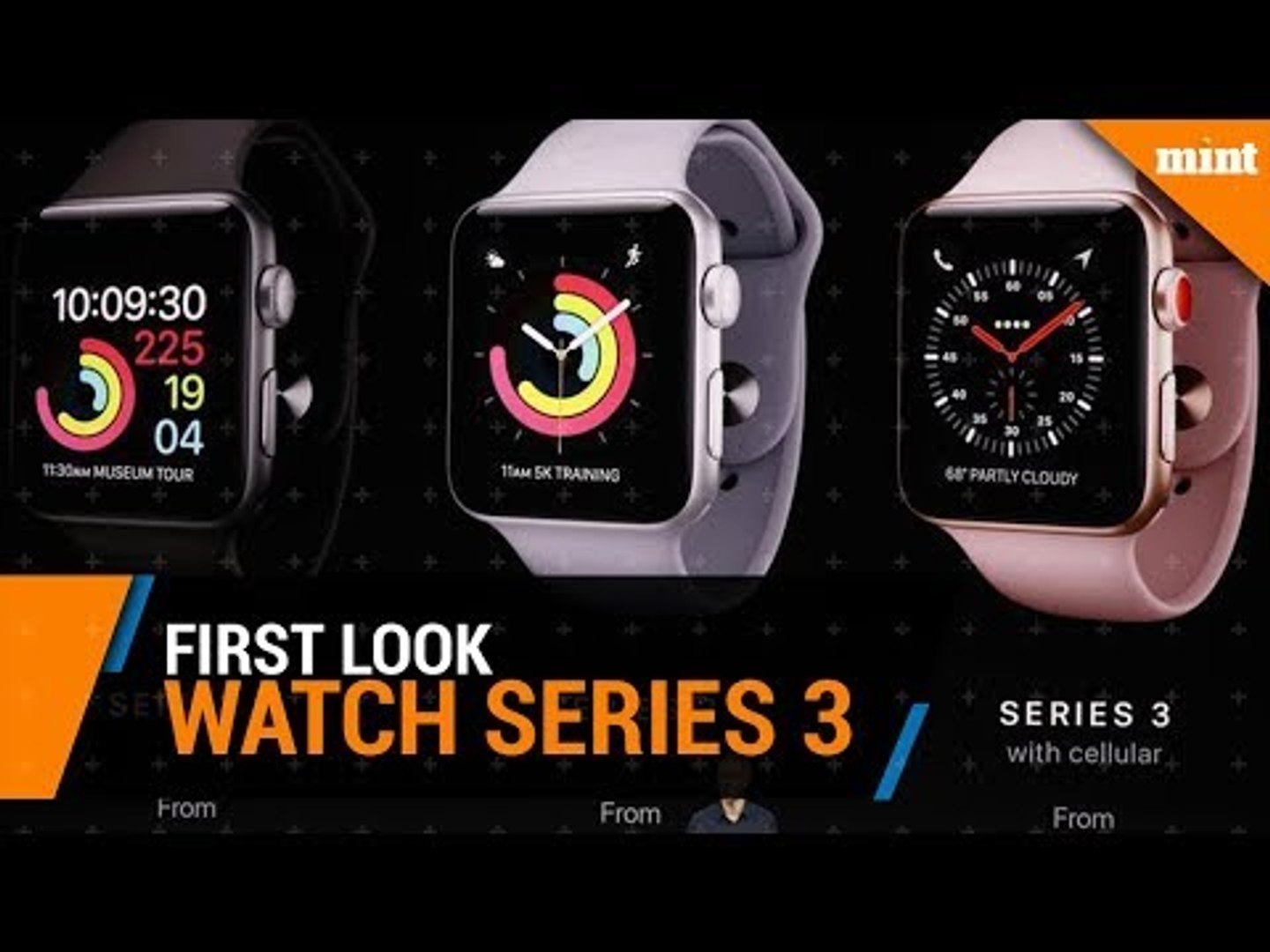 ⁣First Look: Apple Watch Series 3