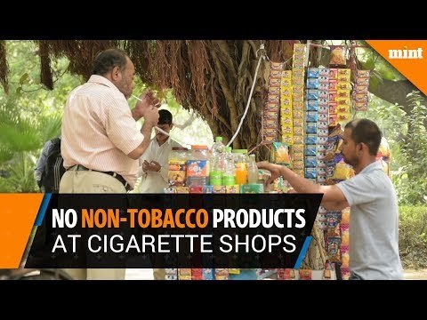 No non-tobacco products at cigarette shops