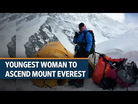 Poorna Malavath, the youngest woman to ascend Mount Everest