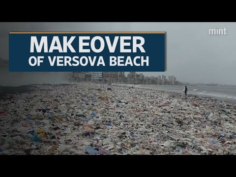 Makeover of Versova beach, Mumbai