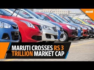 Tải video: Maruti crosses Rs3 trillion in market cap, shares hit Rs10,000 mark