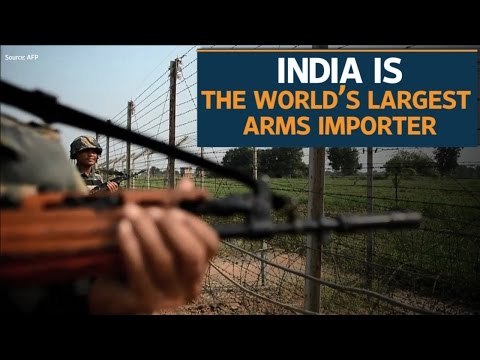 India spent the most on arms in the last five years