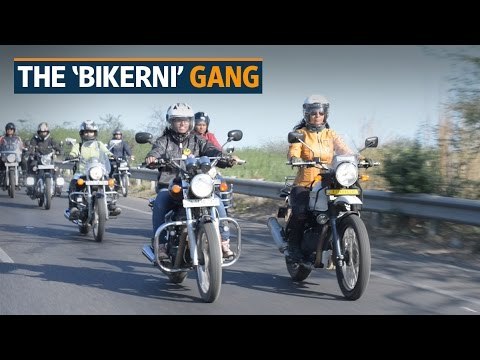 Bikerni, an all-women bikers club