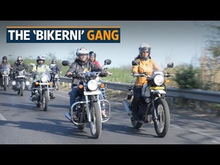 Bikerni, an all-women bikers club