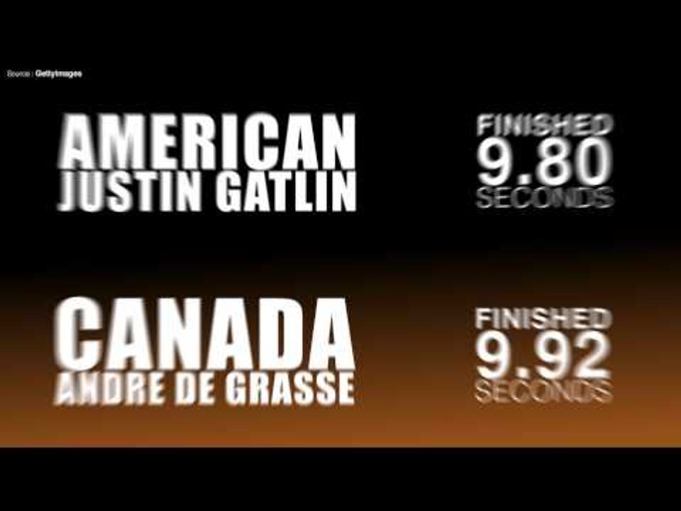 Usain Bolt beats Justin Gatlin at World Athletics Championships