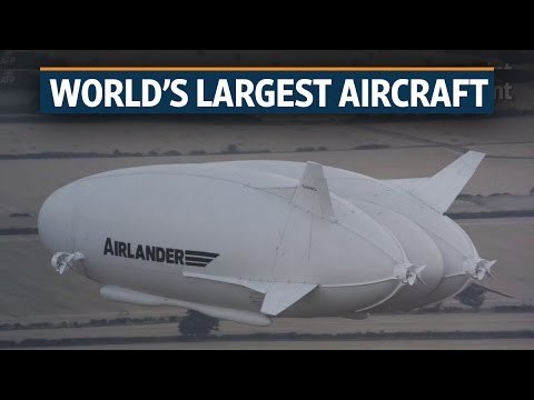 Airlander 10 makes its maiden flight