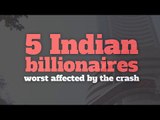 Top 5 Indian billionaires worst hit by the stock market crash