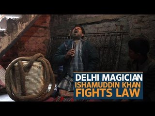 Star abroad, pest at home, Indian magician fights law