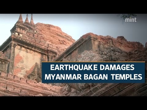 Myanmar earthquake: At least 3 killed, ancient Bagan pagodas damaged