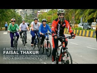 A bicycle evangelist - Faisal Thakur