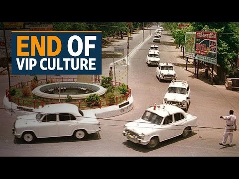 No more red beacons on VIP vehicles from May 1