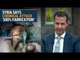 Syria's Bashar al-Assad says chemical attack '100% fabrication'