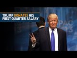 Trump donates his first quarter salary to National Park Service