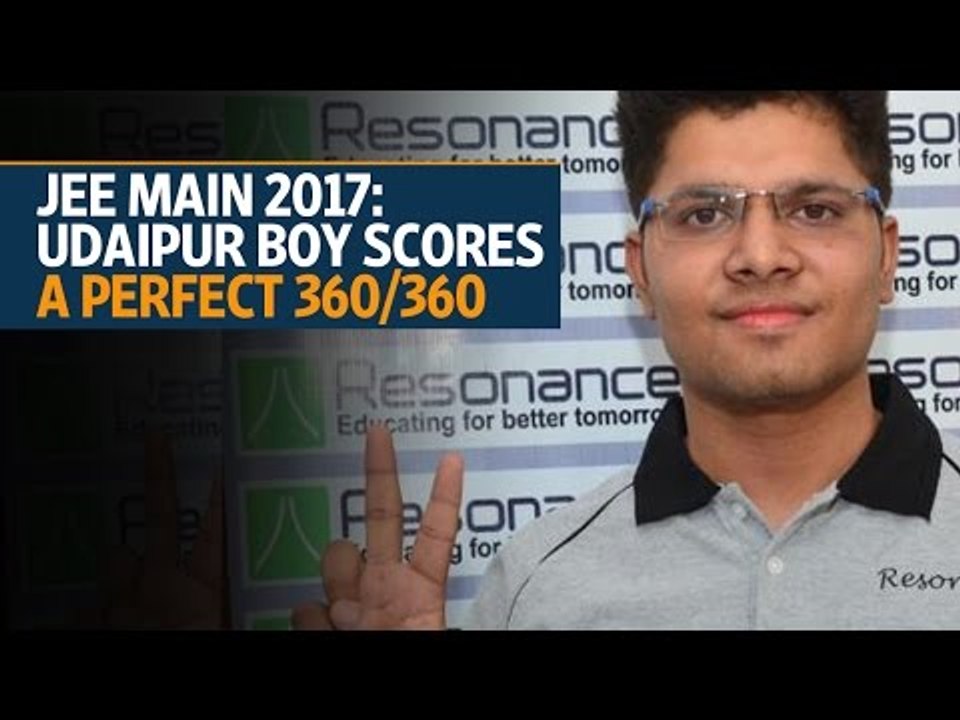 JEE Main 2017 results: Udaipur boy Kalpit Veerv...