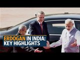 Turkish President Recep Tayyip Erdogan in India