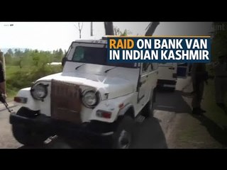 Seven killed in raid on bank van in Indian Kashmir: police