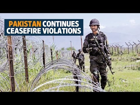 Pakistan continues ceasefire violations, opens fire along LoC in J&K
