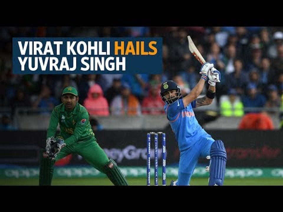 Virat Kohli hails Yuvraj as India rout Pakistan in Champions Trophy 2017