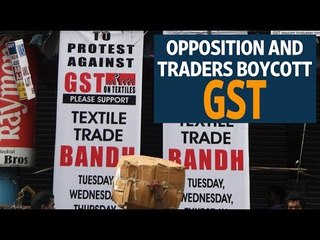 Political opposition and traders boycott GST