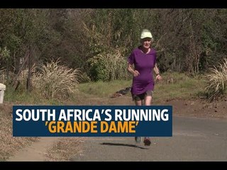 South Africa's record breaking running 'Grand Dame'