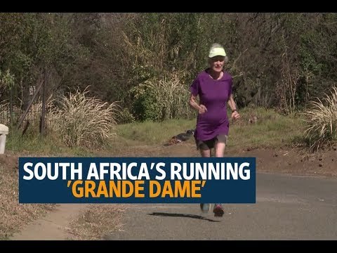 South Africa's record breaking running 'Grand Dame'