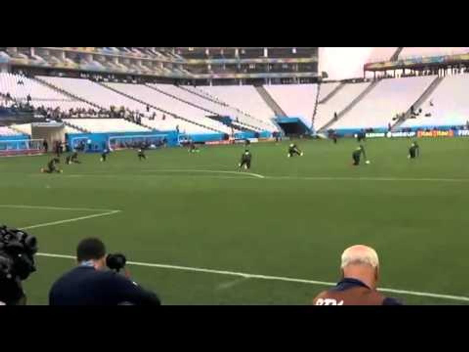 Team Brazil in action