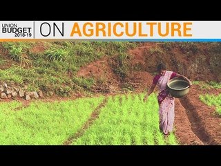 Union Budget 2018: FM on Agriculture economy